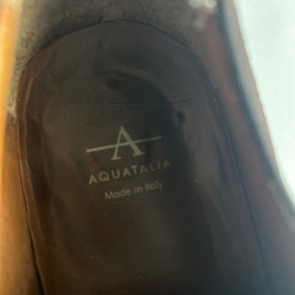 Men’s Aquatalia Dark Brown Suede Genuine Leather  Oxfords size 10 main image 11